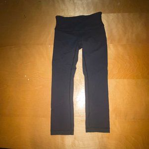 Lululemon Wunder Under Cropped Leggings Size 2